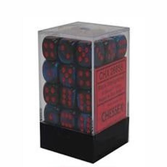 Chessex 12mm Gemini 36 Count D6 Block Pick Your Color
