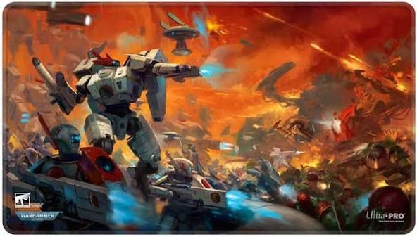 Warhammer 40k Stitched Edge Playmat T'au Empire Codex