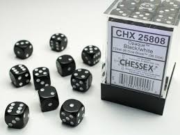 Chessex D6 Block Pick Your Color