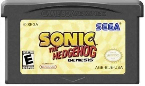 Sonic the Hedgehog Genesis GBA