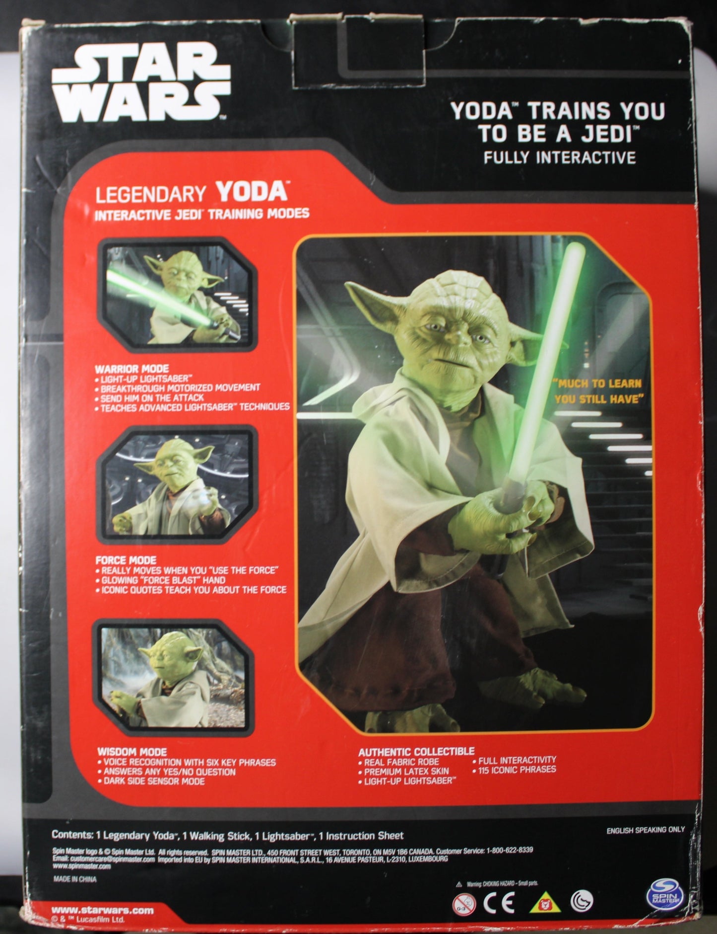 Legendary Jedi Trainer Yoda 16" Action Figure