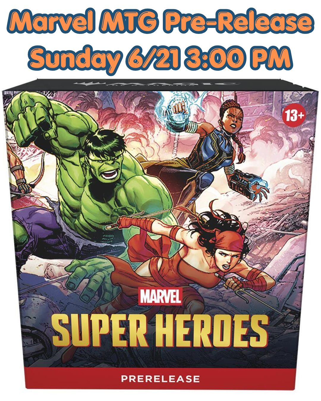Marvel MTG Pre-Release - Pick Your Day