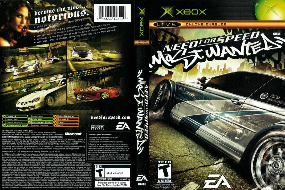 Need For Speed Most Wanted OXB