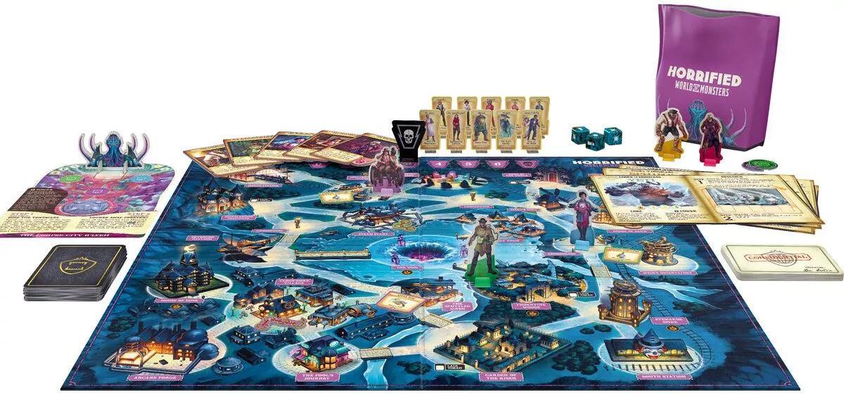 Horrified: World of Monsters Board Game