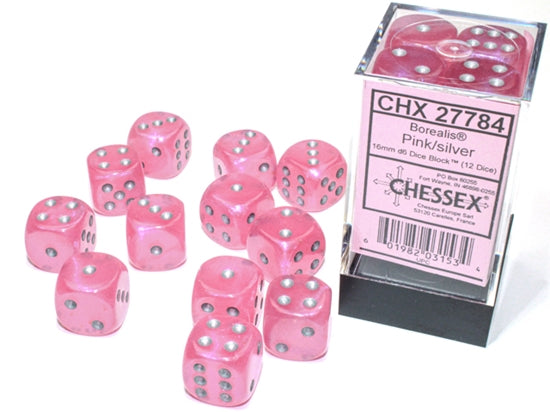 Chessex 16mm D6 Dice Block - Pick Your Color