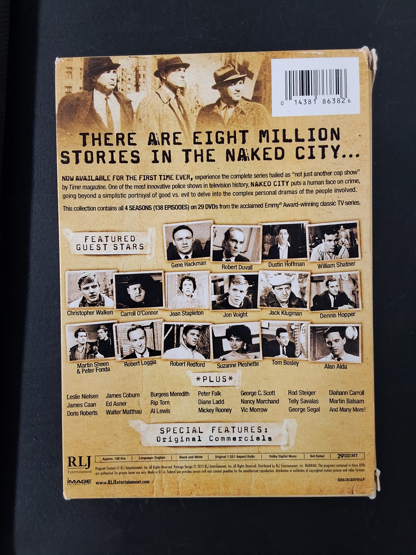 Naked City The Complete Series DVD