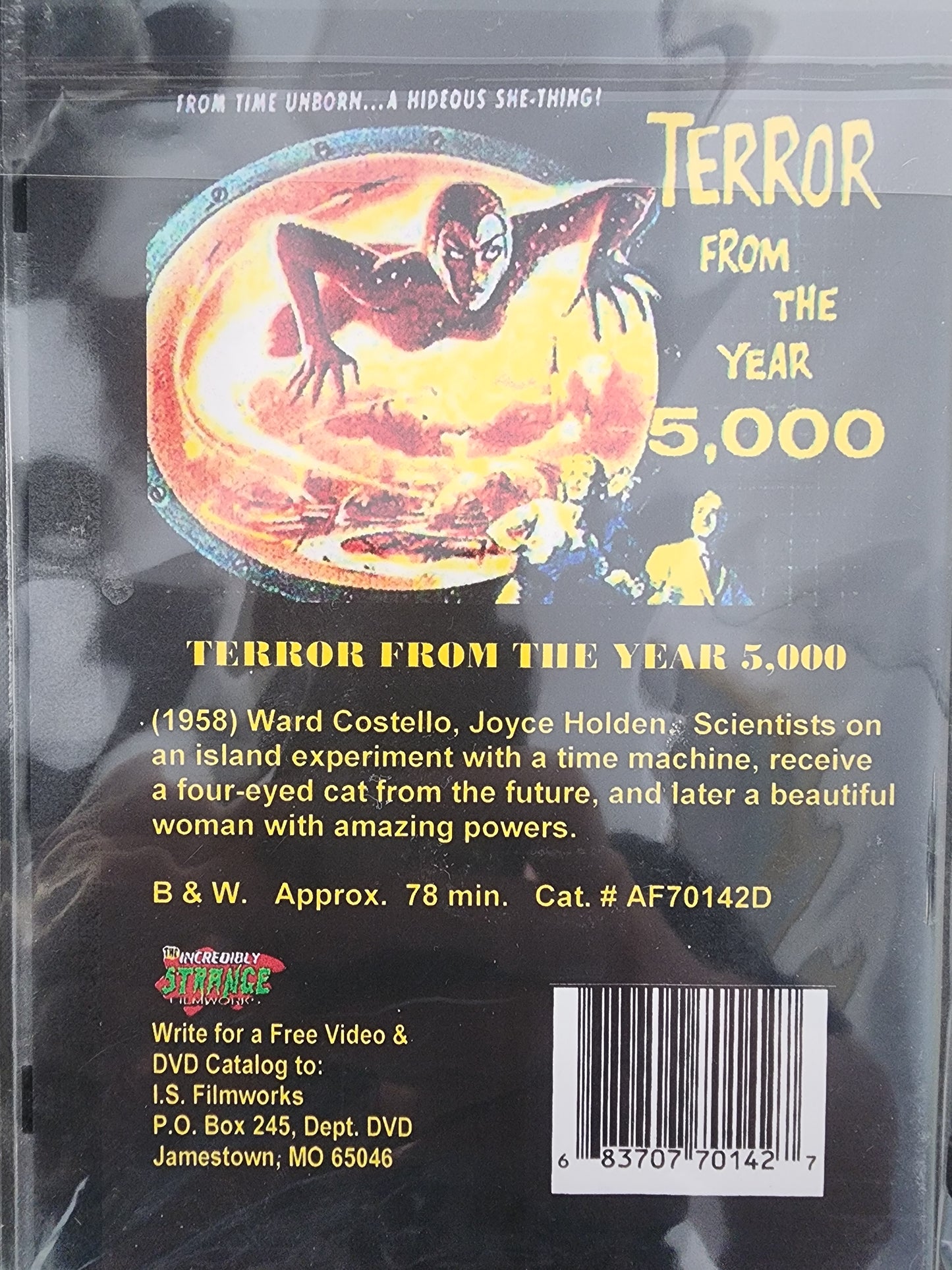 Terror From the Year 5,000 DVD