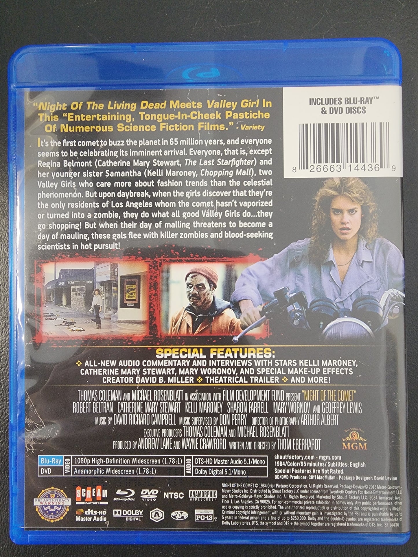 Night of the Comet Blu Ray