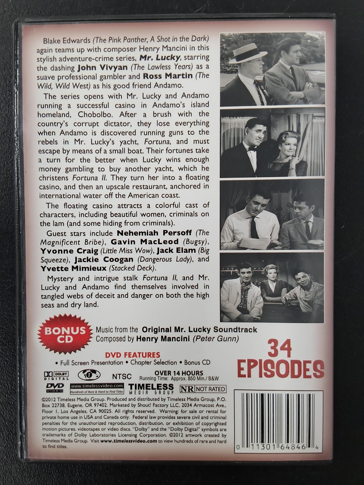 Mr. Lucky The Complete Series DVD