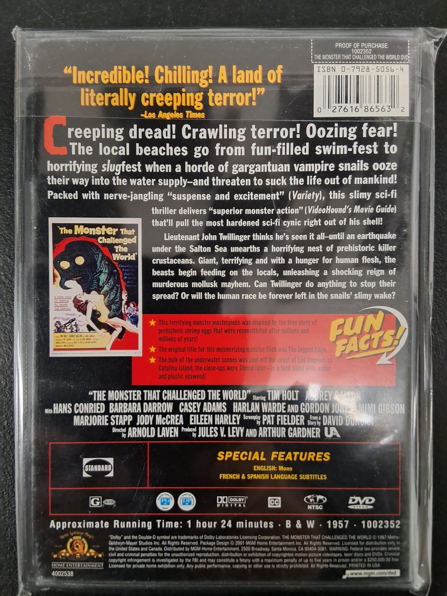 Midnite Movies The Monster That Challenged the World