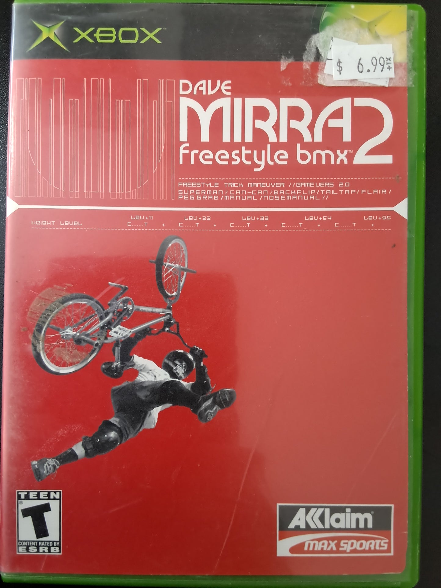 Dave Mirra Freestyle BMX 2 OXB
