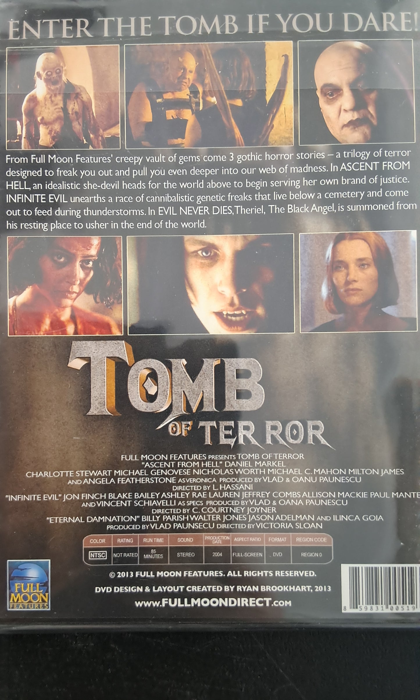 Tomb of Terror DVD