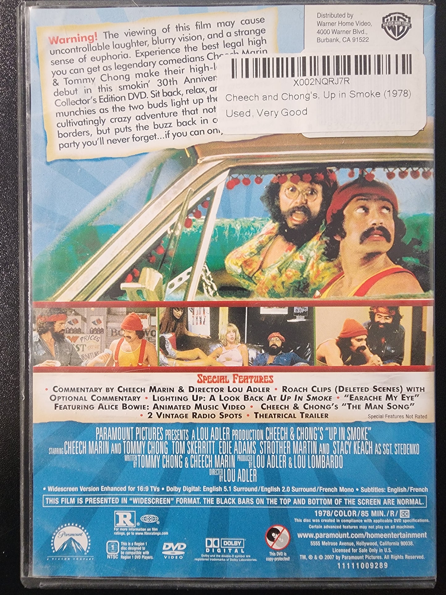 Cheech & Chong's Up In Smoke DVD