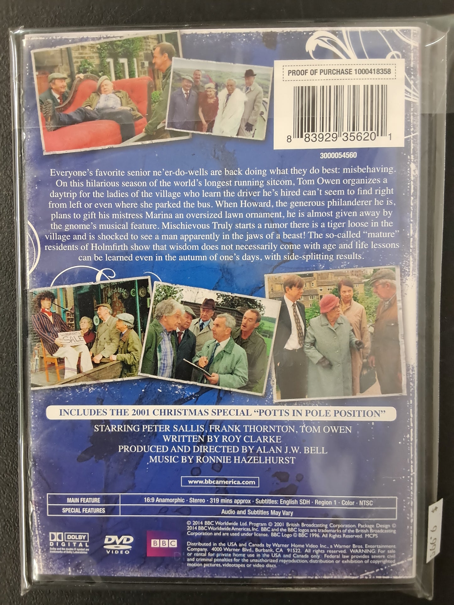 Roy Clarke's Last of the Summer Wine Vintage 2001 DVD