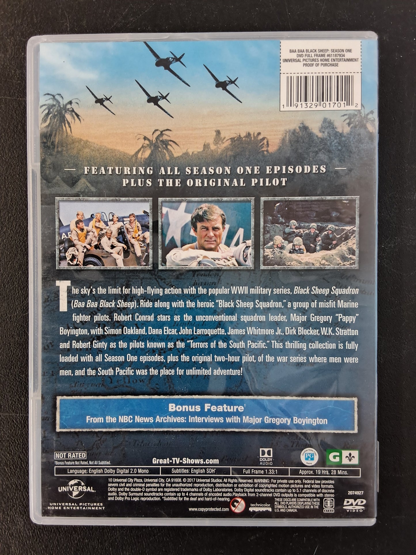 Baa Baa Black Sheep Season 1 DVD
