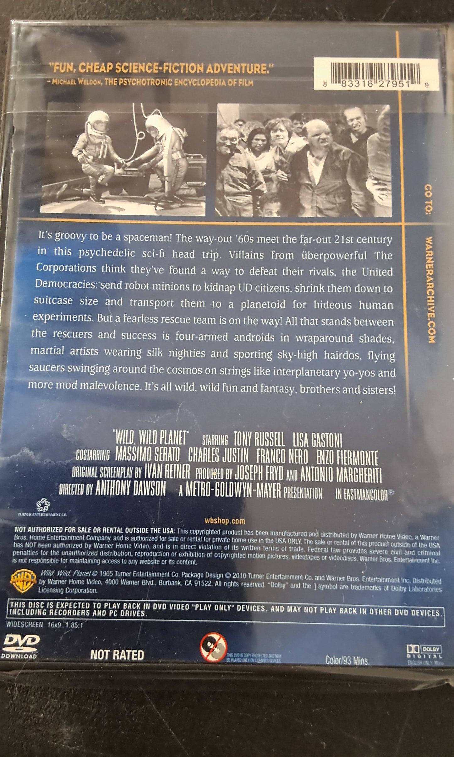 Wild Wild Planet DVD