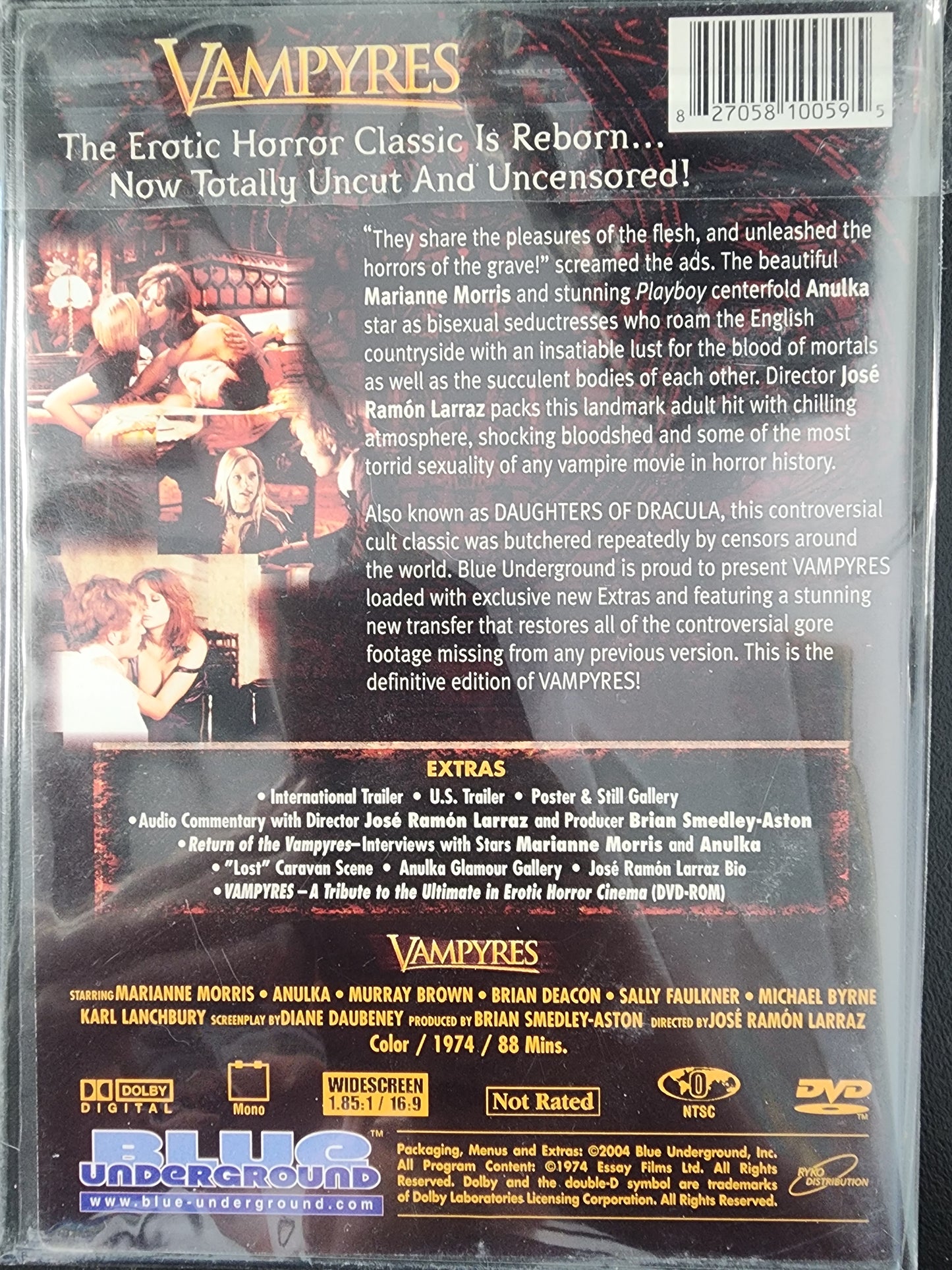 Vampyres DVD