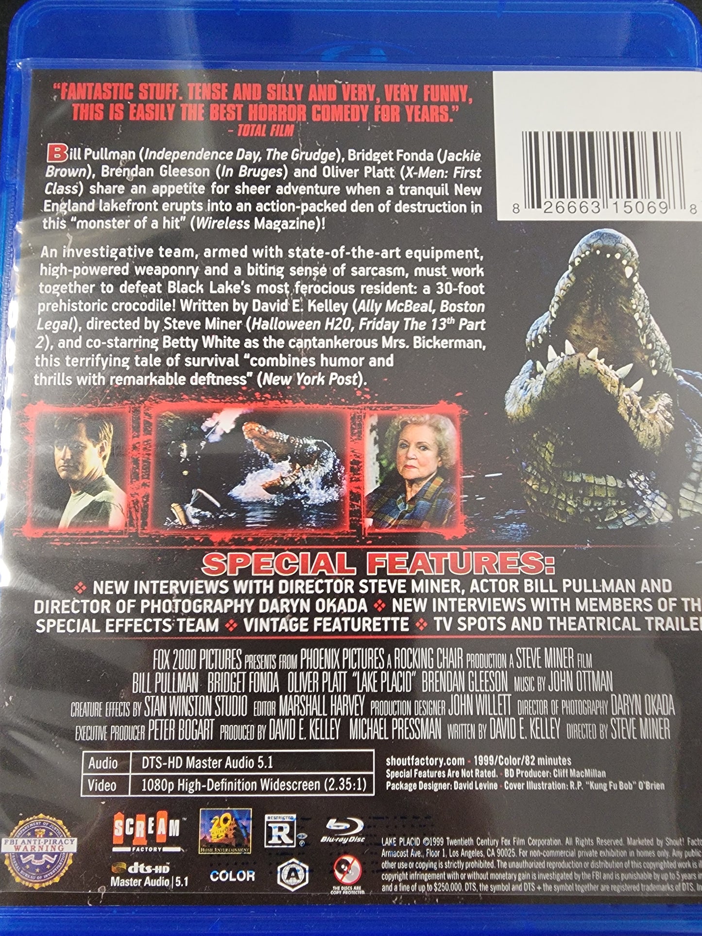 Lake Placid Blu Ray
