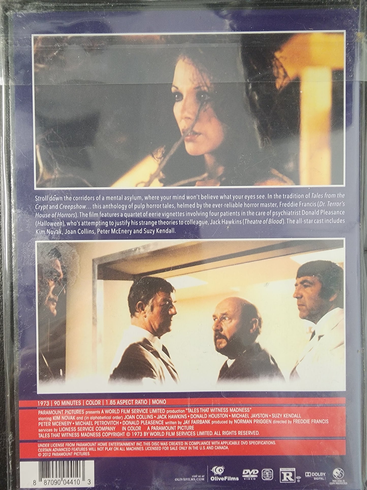 Tales That Witness Madness DVD