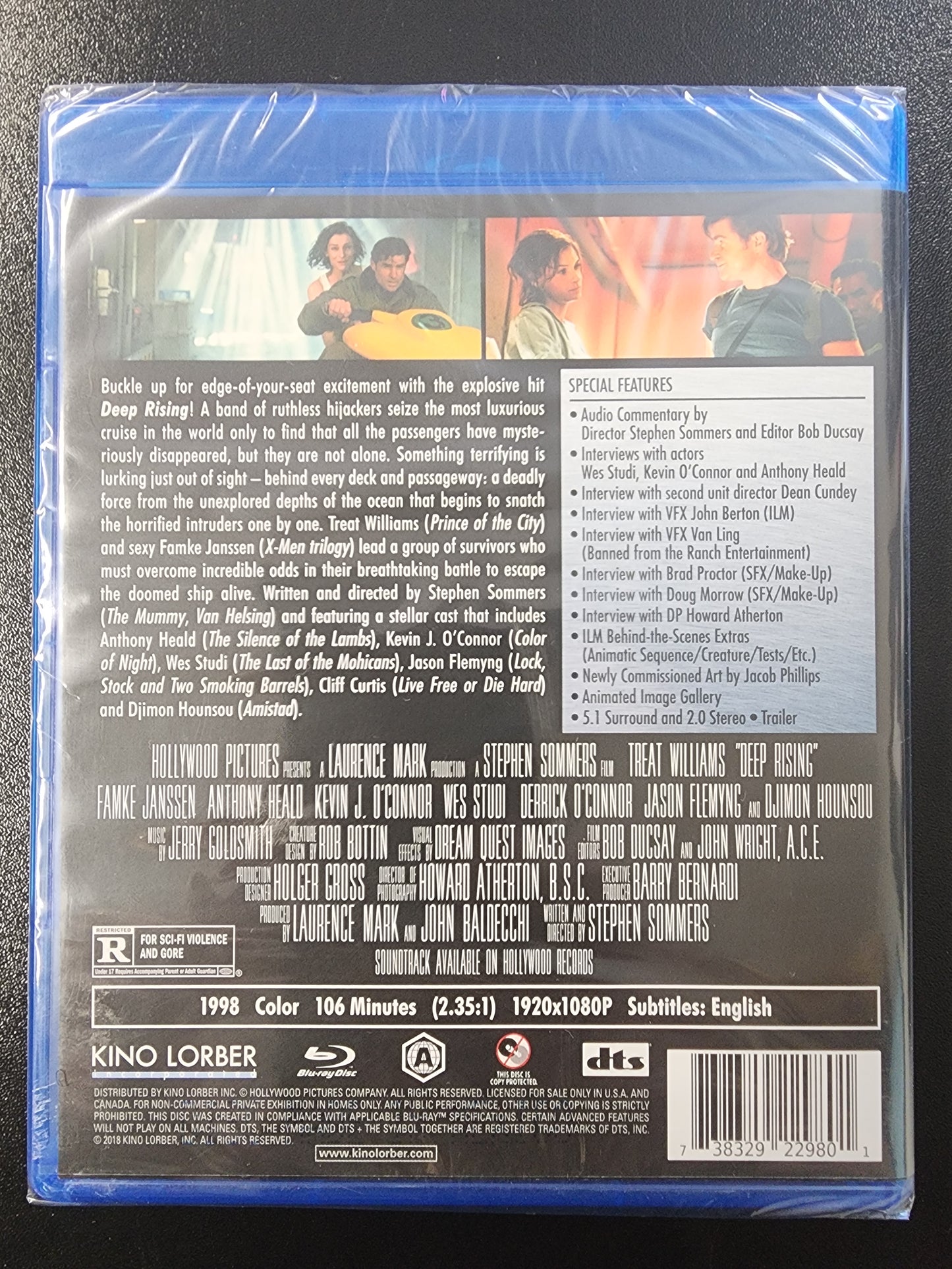 Deep Rising Blu Ray