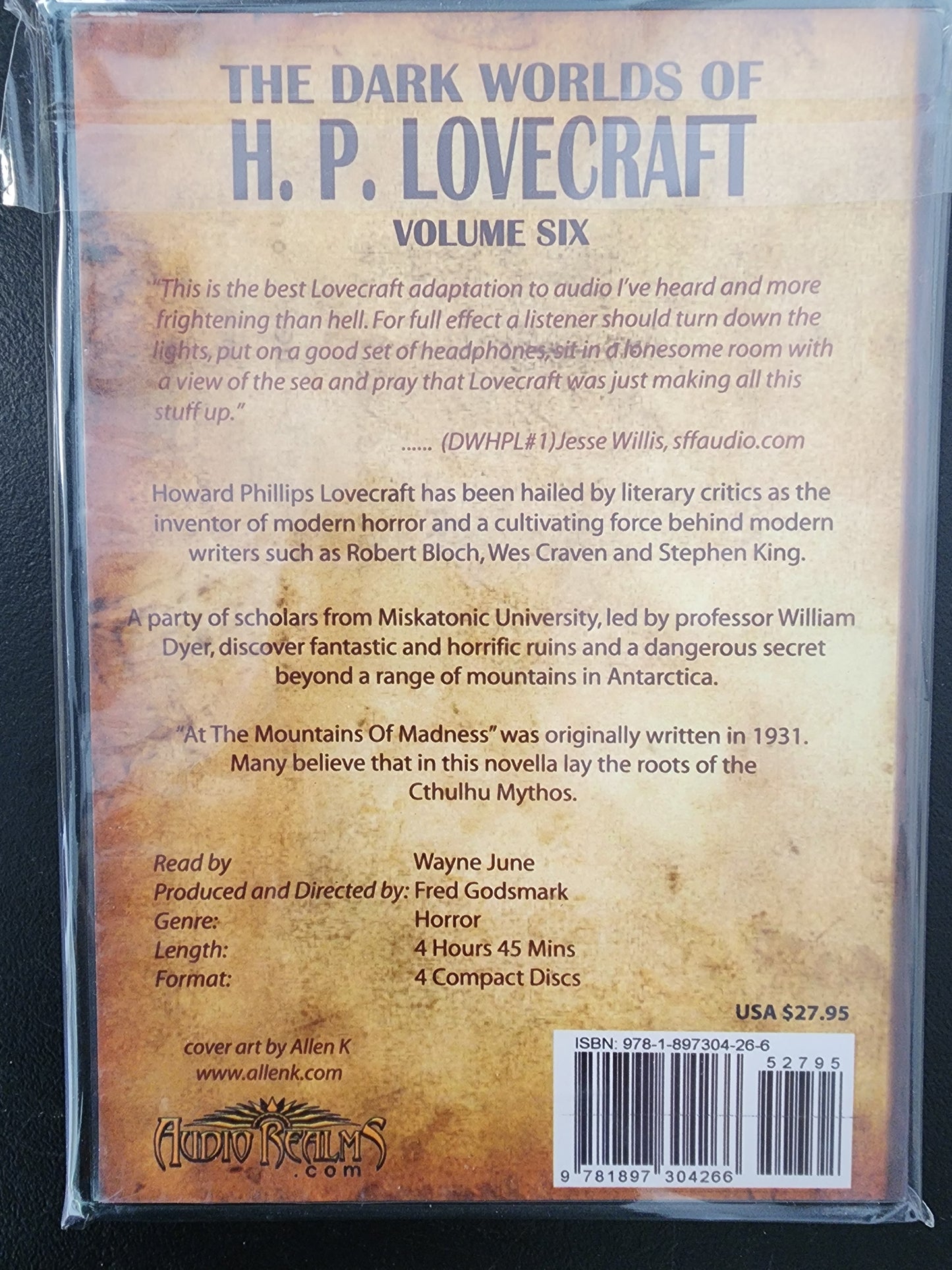 The Dark World of H.P. Lovecraft Volume 6 Audio Book