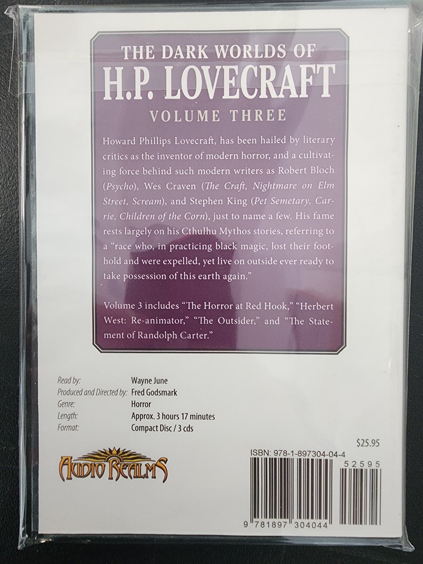 The Dark World of H.P. Lovecraft Volume 3 Audio Book