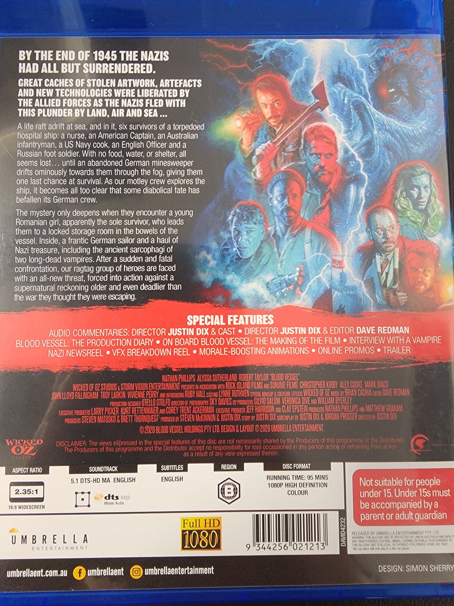 Blood Vessel Blu Ray
