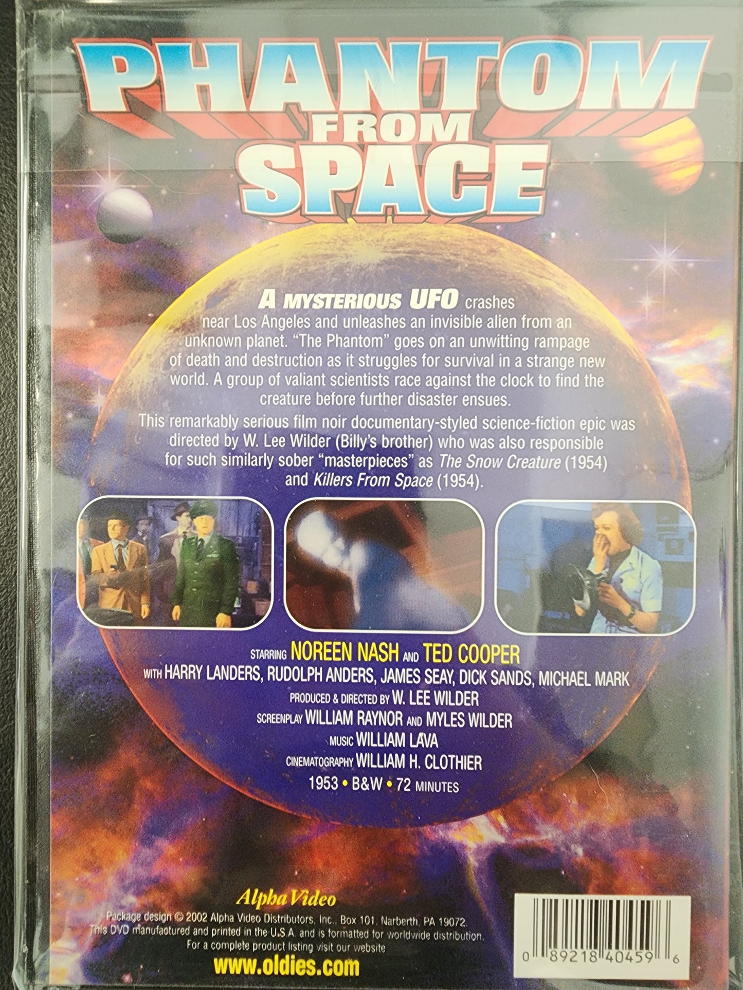 Phantom From Space DVD