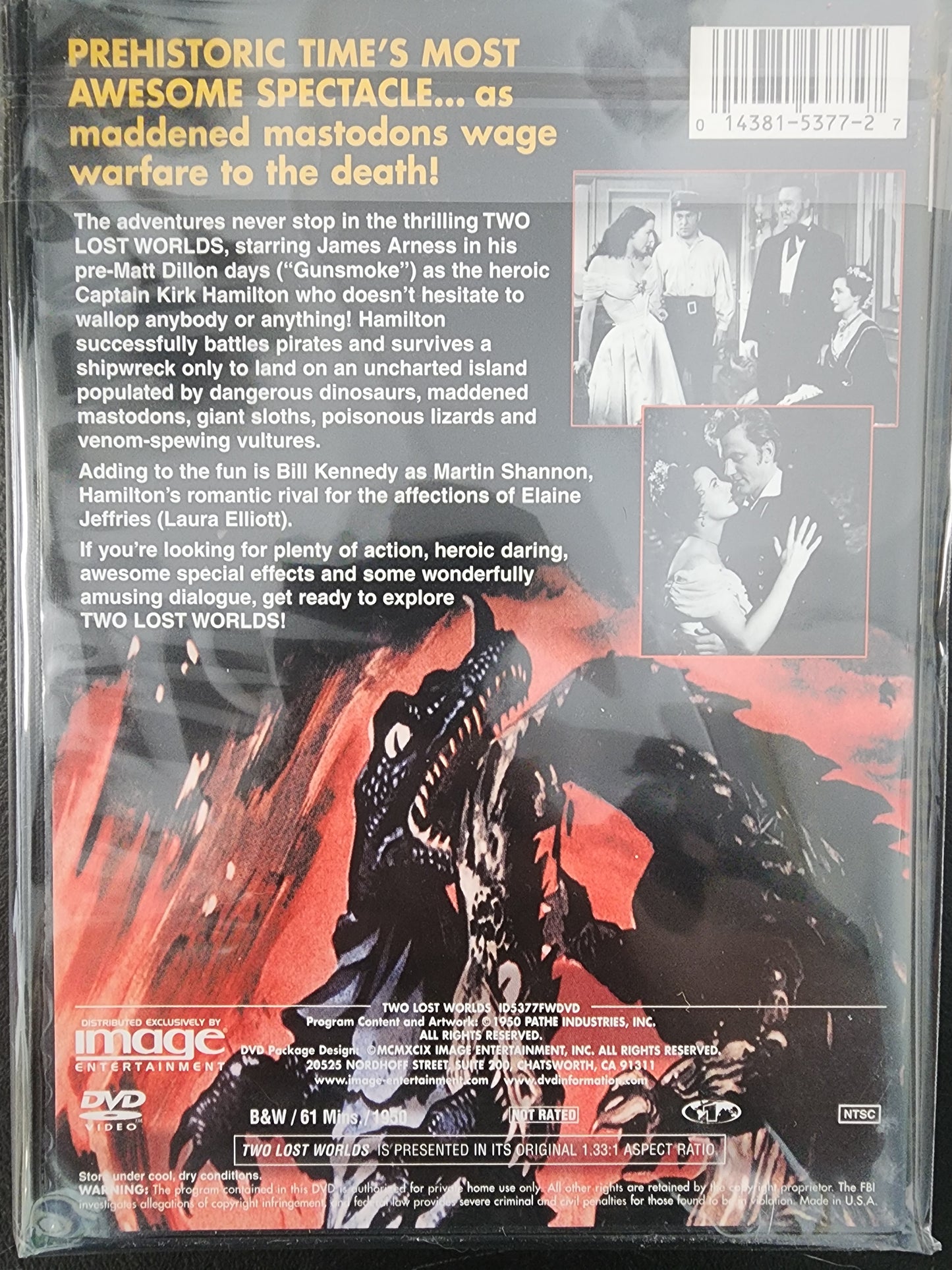 Two Lost Worlds DVD