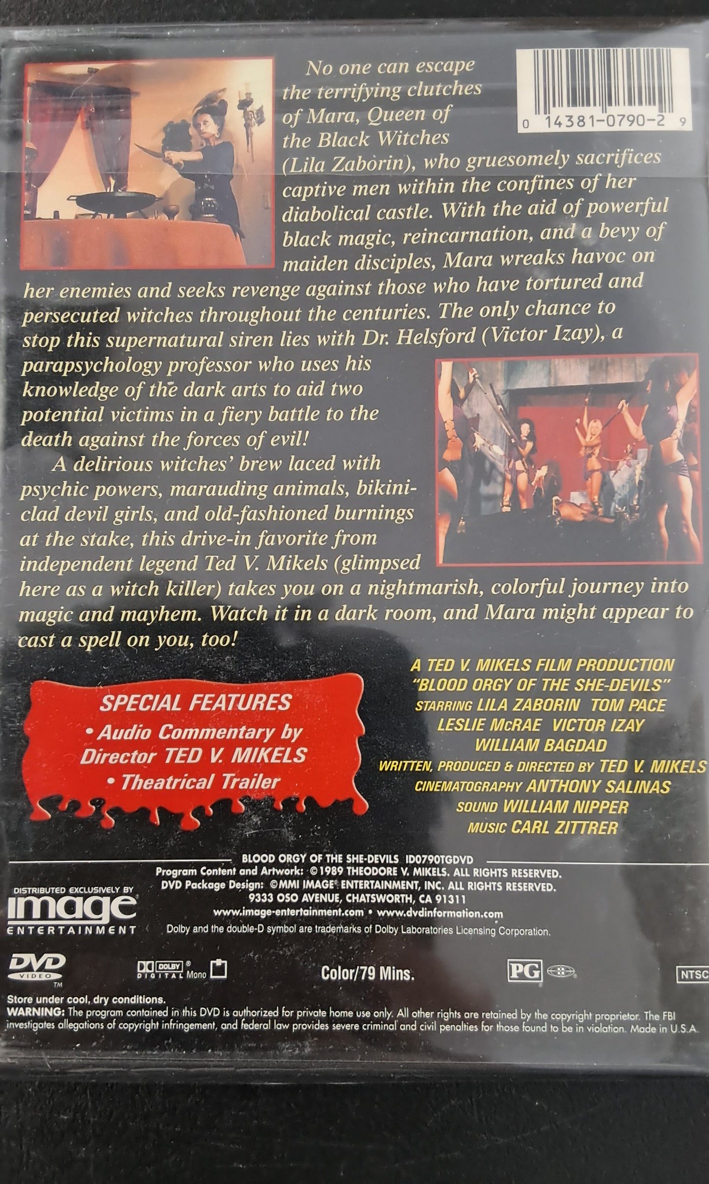 Blood Orgy of the She Devils DVD