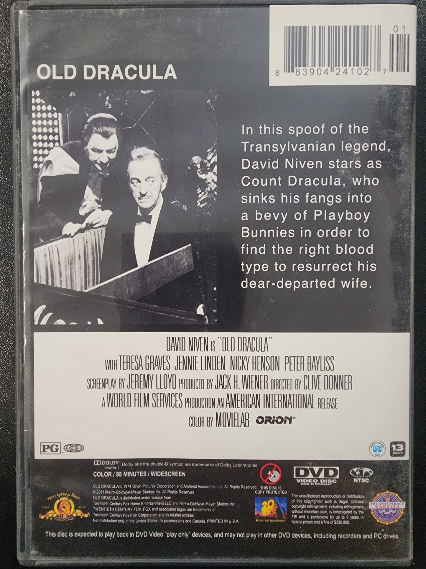 Old Dracula DVD