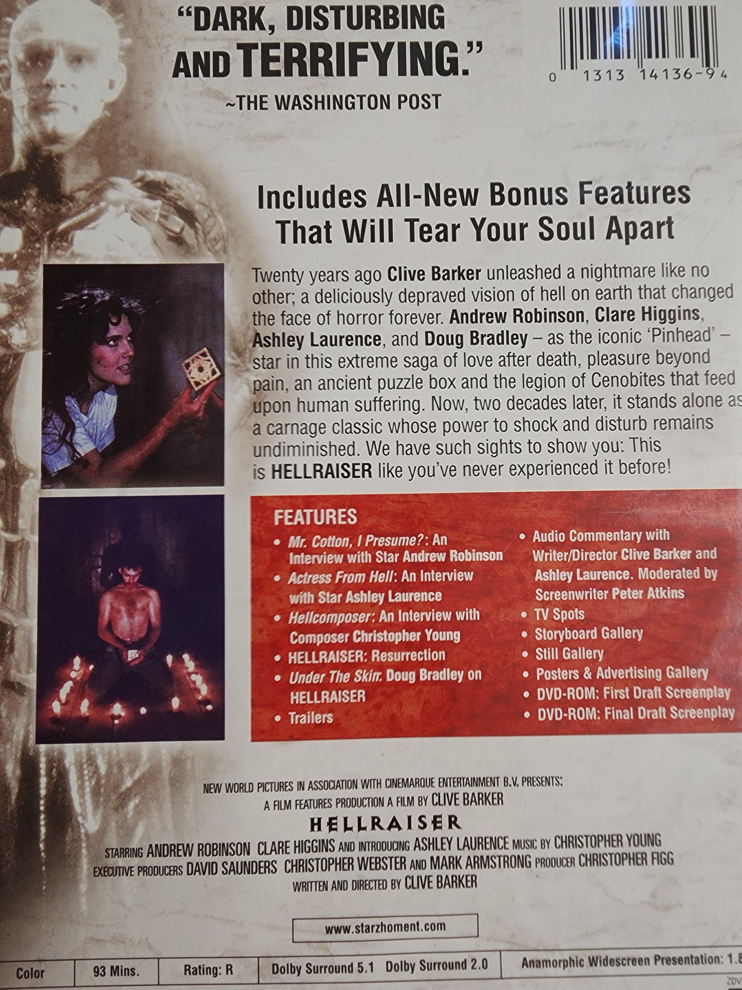Hellraiser DVD