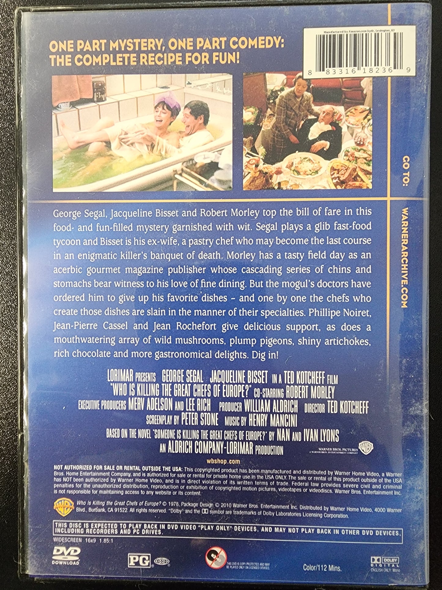 Who Is Killing The Great Chefs of Europe? DVD