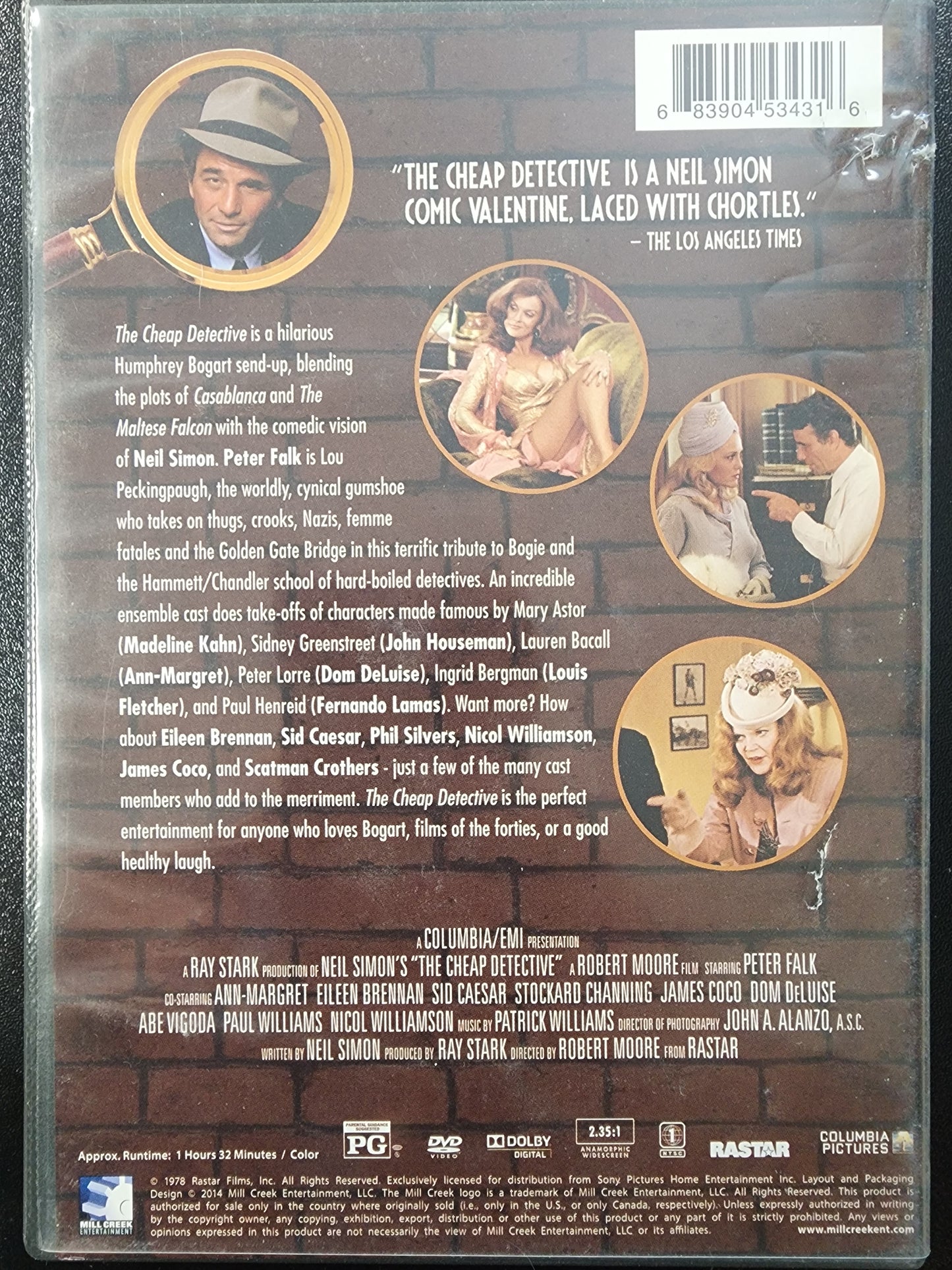 Neil Simon's The Cheap Detective DVD