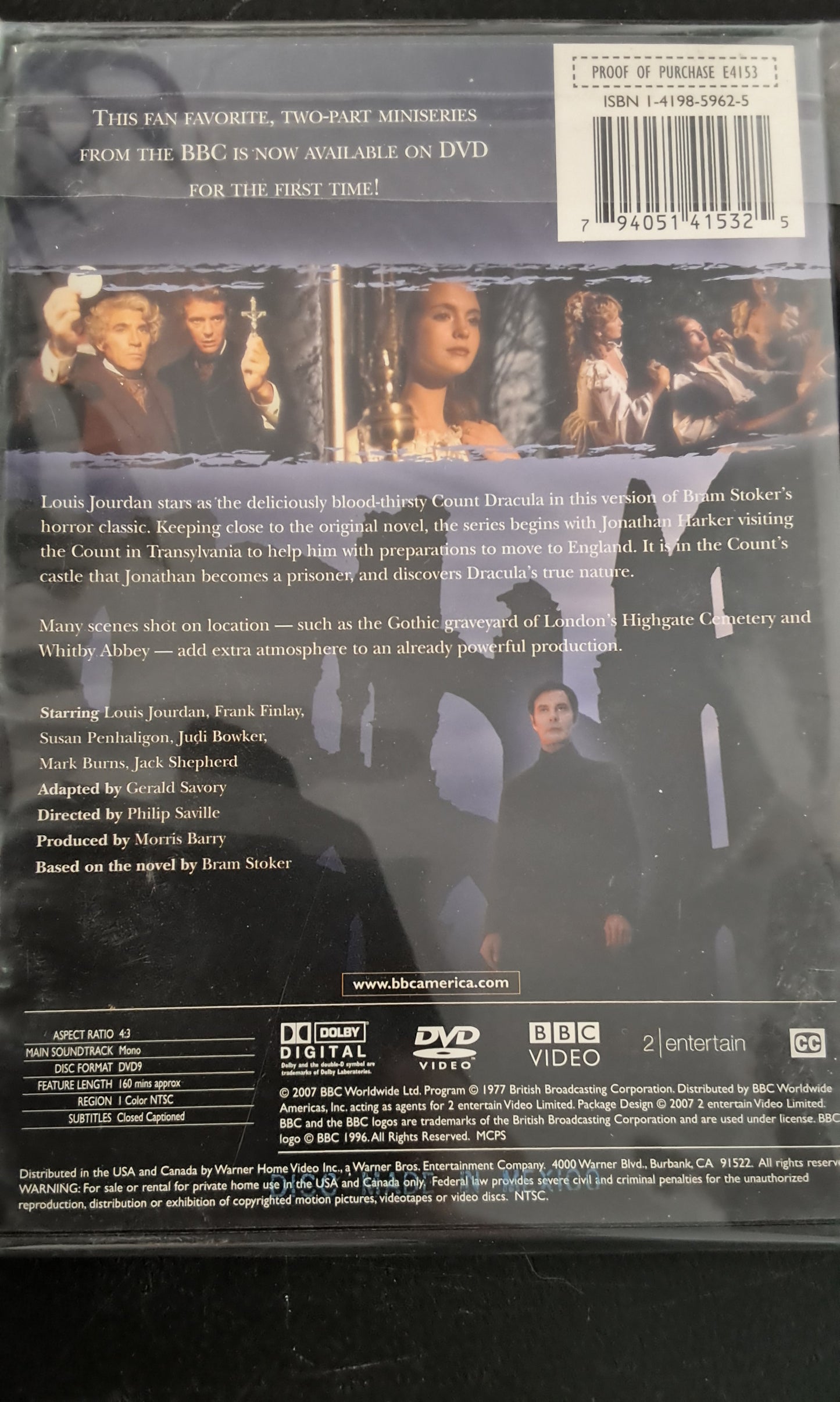 Count Dracula DVD