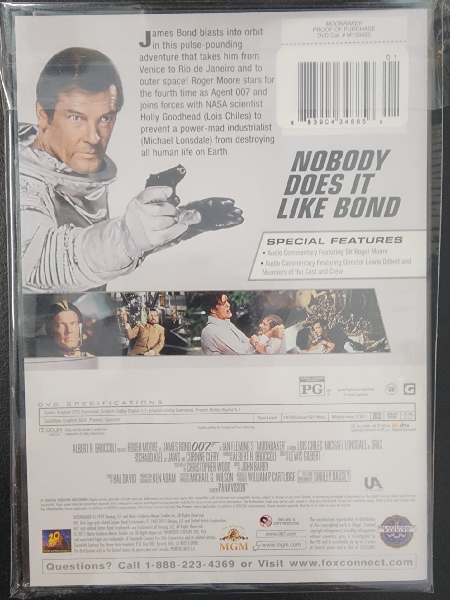 Moonraker DVD