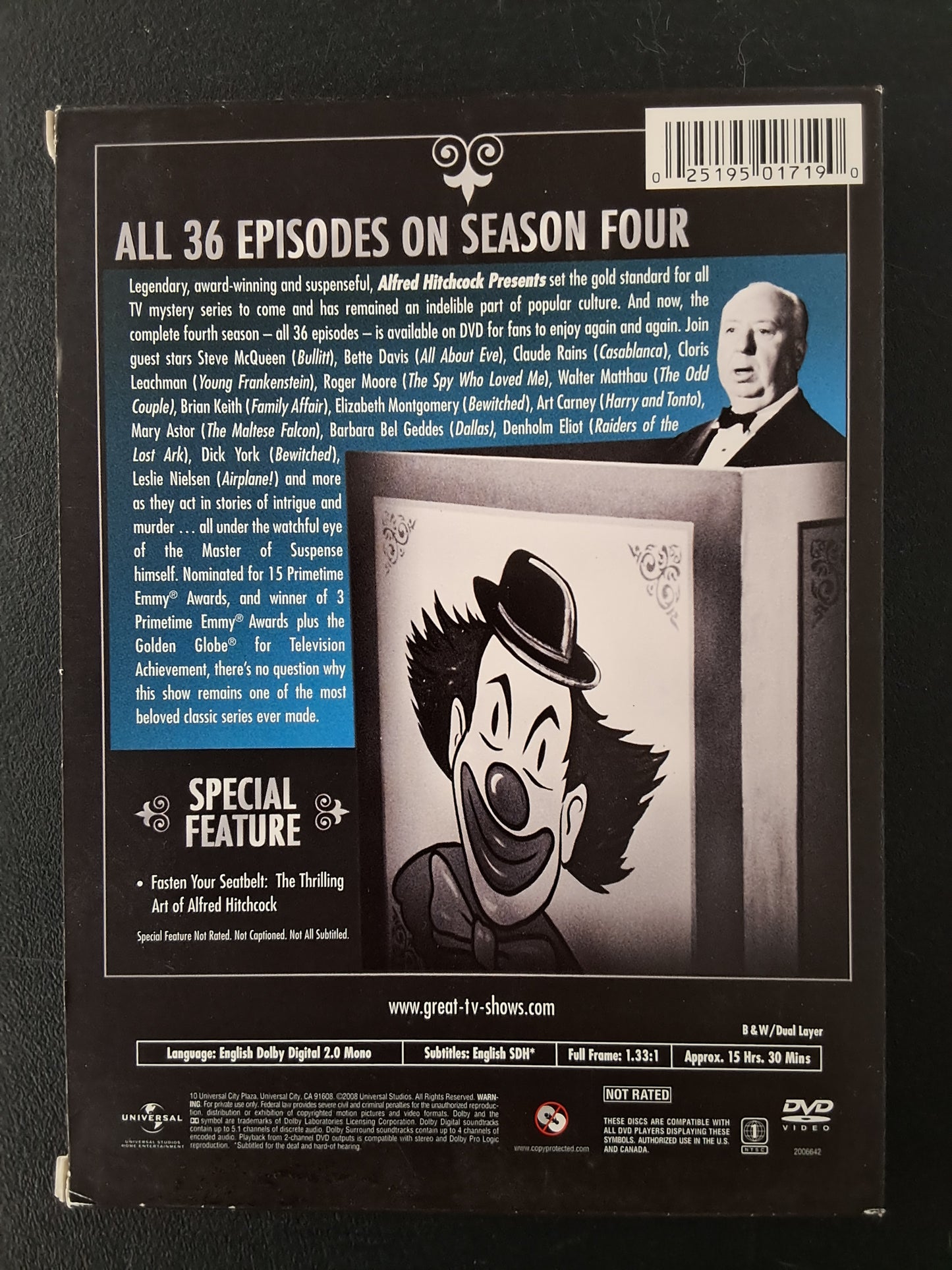 Alfred Hitchcock Presents Season 4 DVD