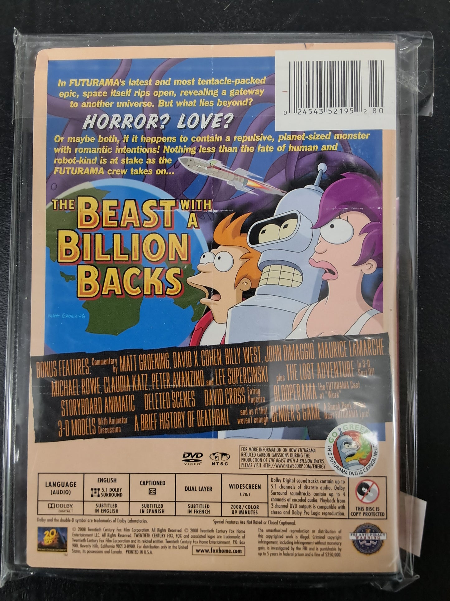 Futurama The Beast With A Billion Backs