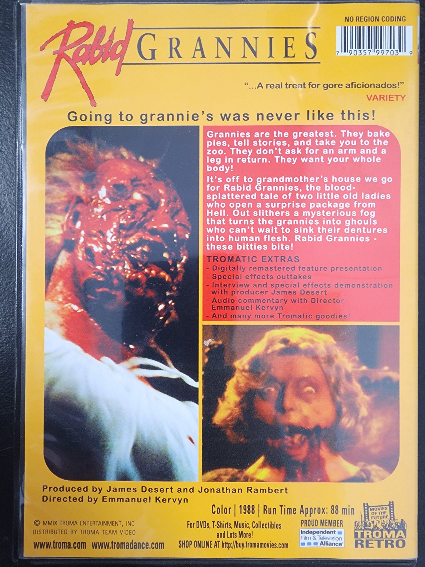 Rabid Gannies DVD