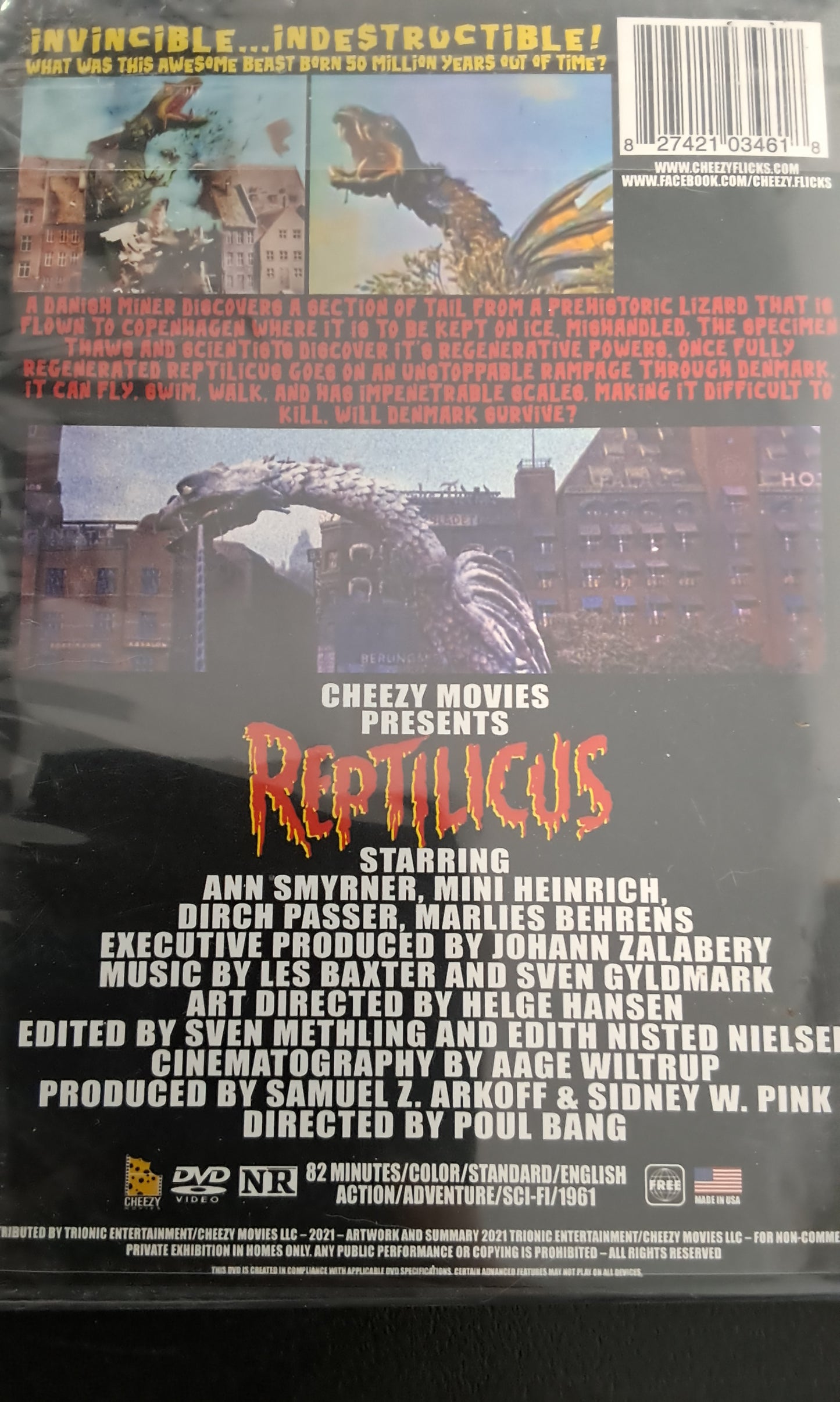Reptilicus DVD