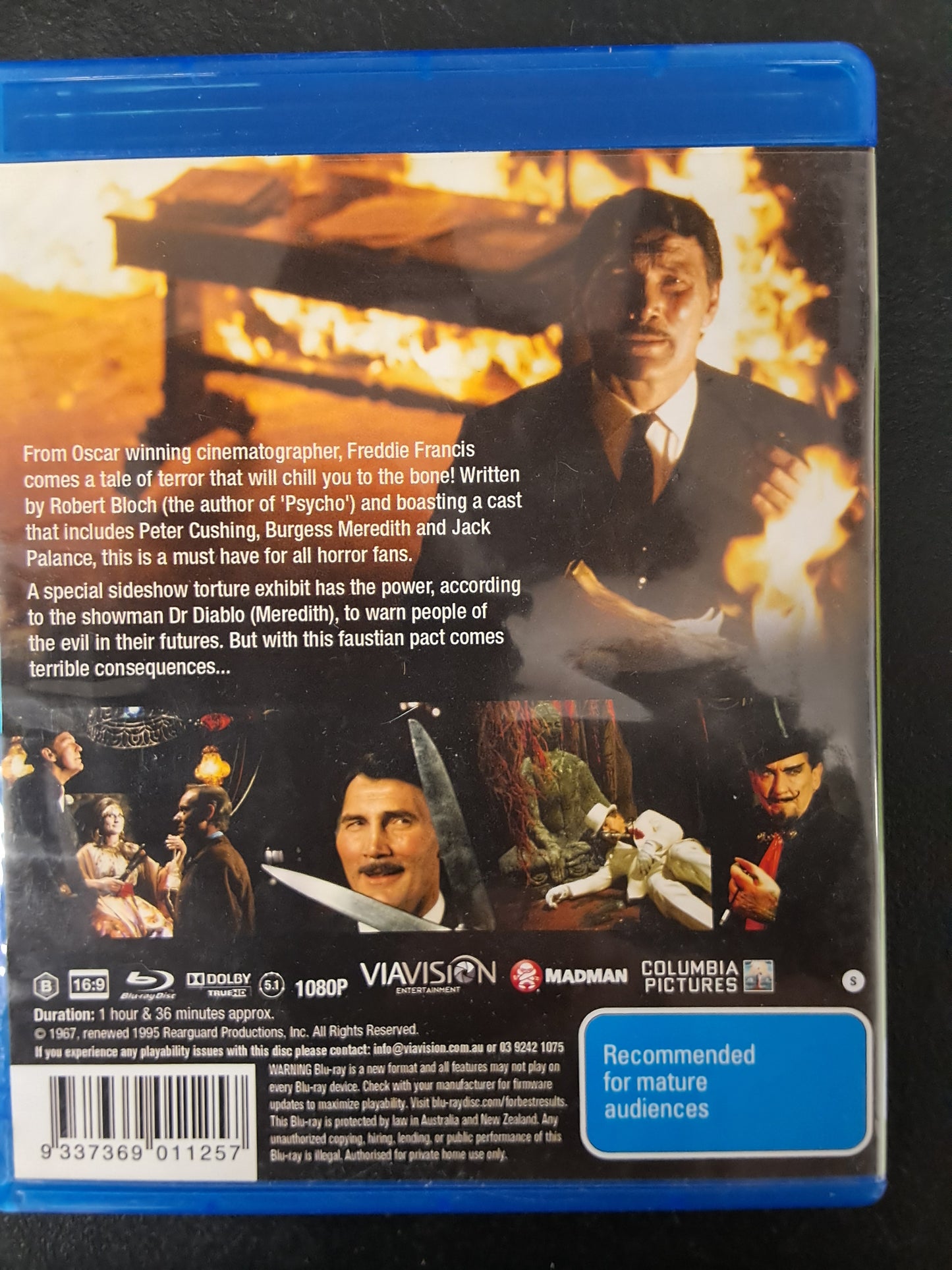 Torture Garden Blu Ray