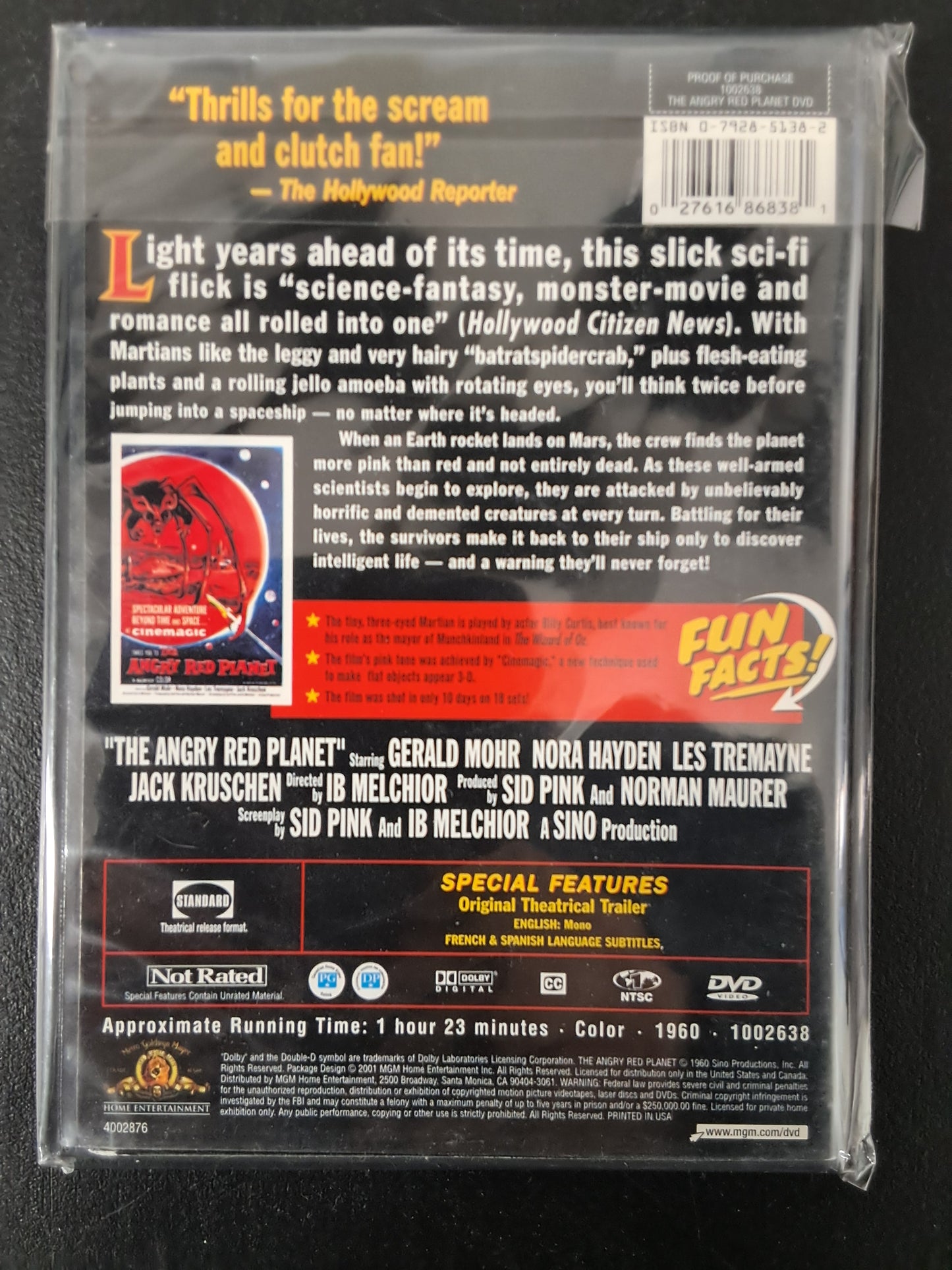 Midnite Movies The Angry Red Planet