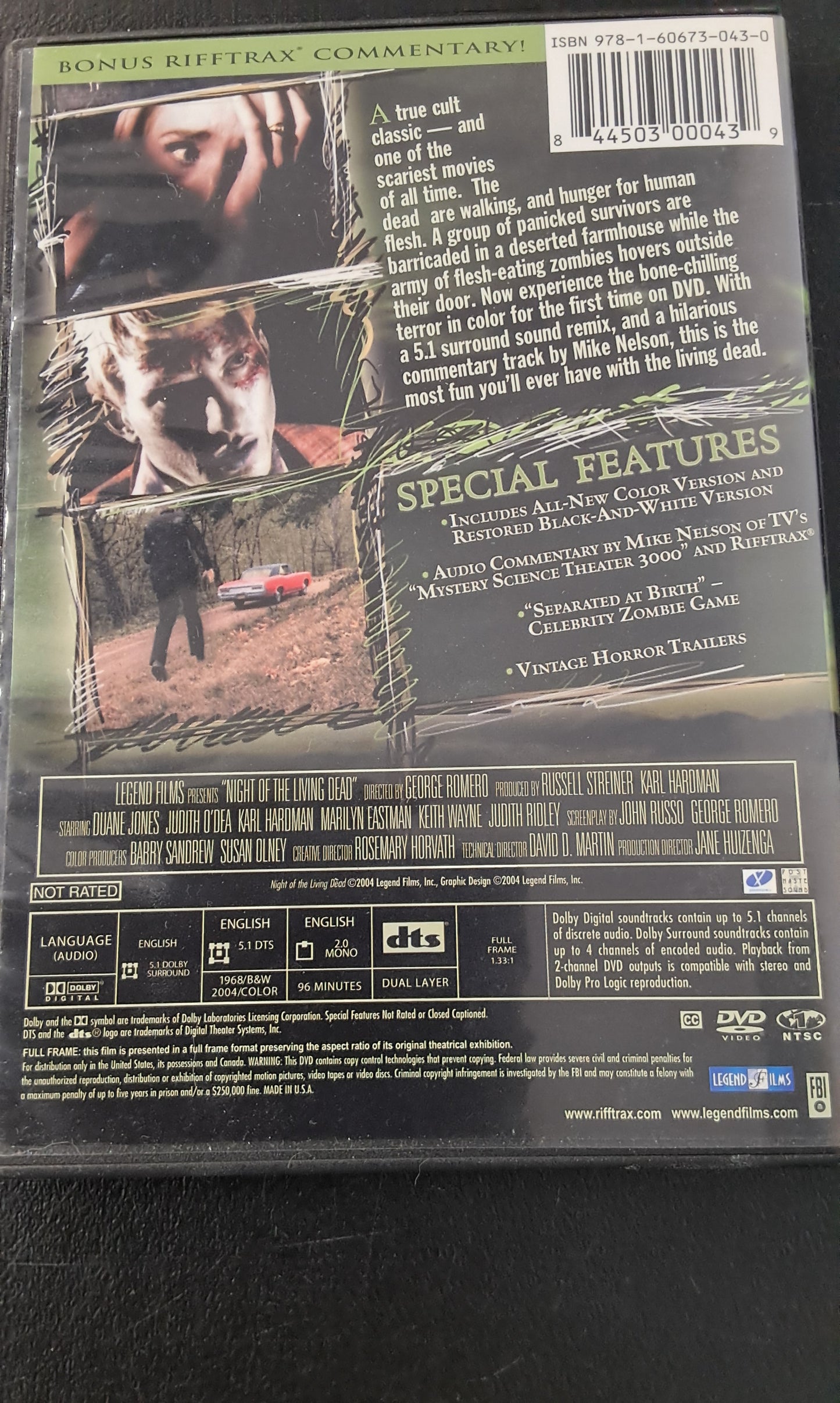 Night of the Living Dead DVD