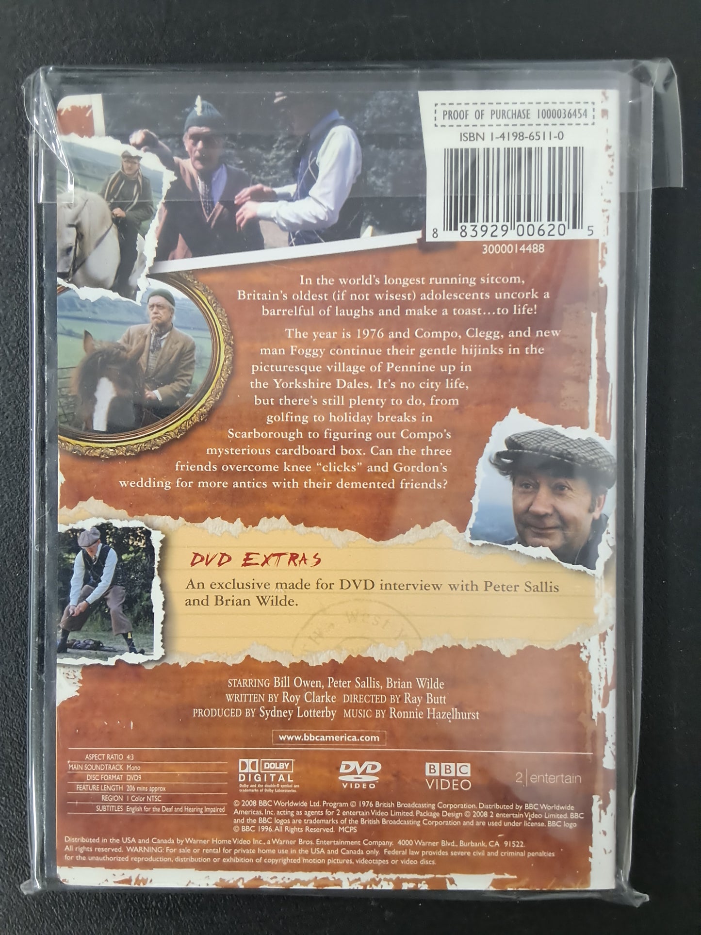 Roy Clarke's Last of the Summer Wine Vintage 1976 DVD