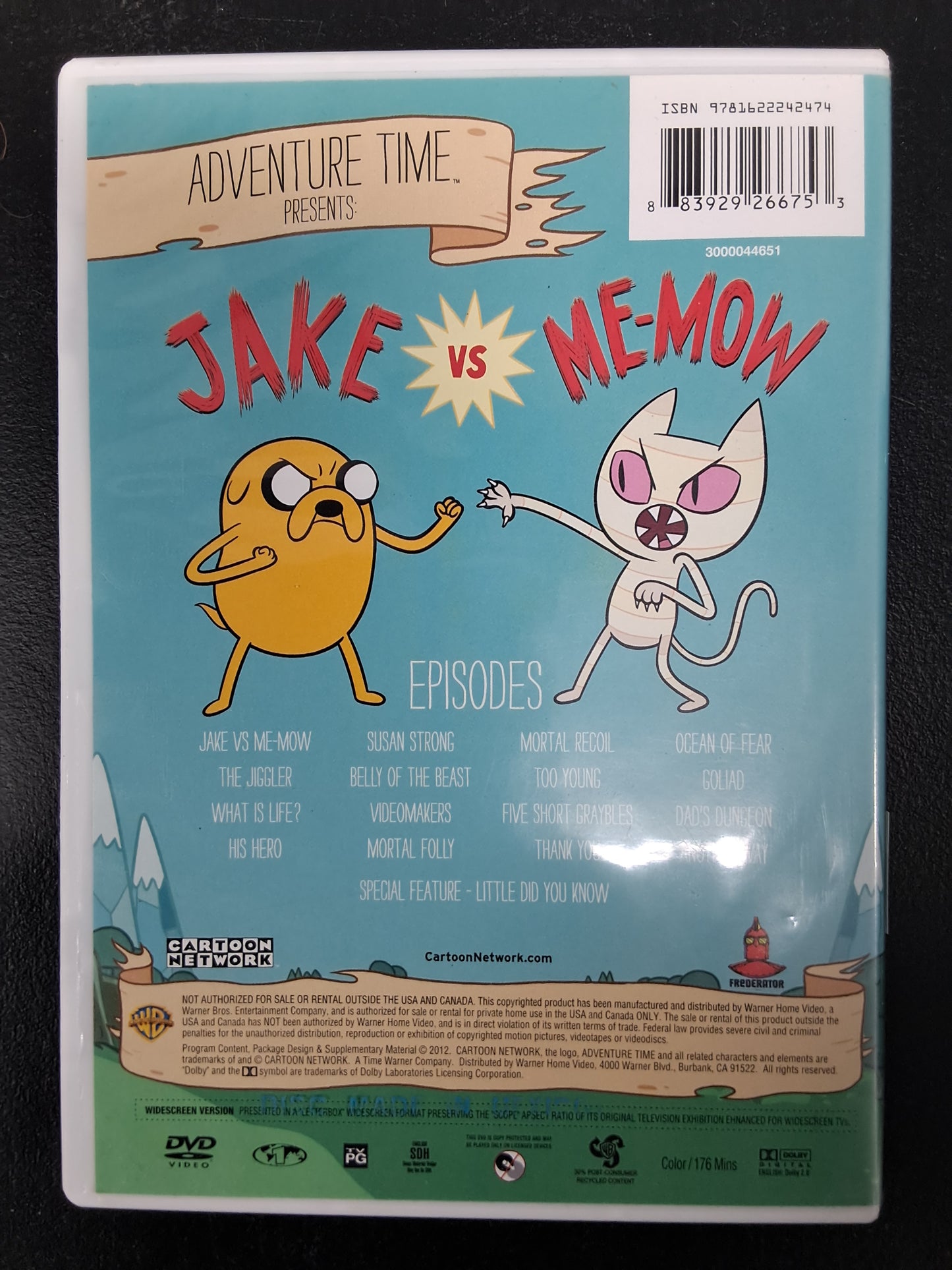 Adventure Time Jake Vs Me-Mow