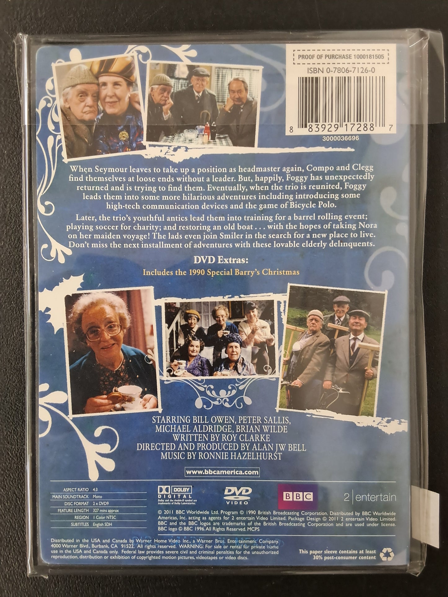 Roy Clarke's Last of the Summer Wine Vintage 1990 DVD