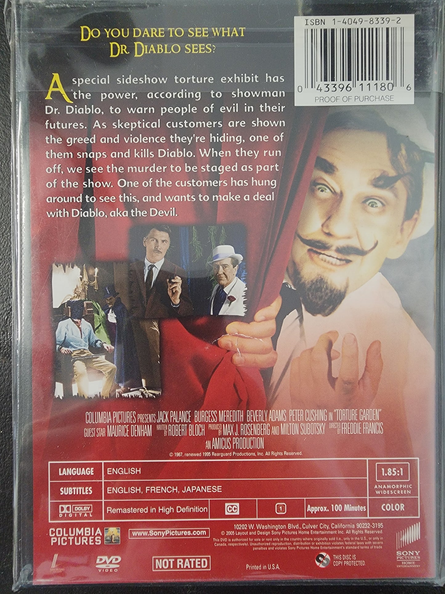Torture Garden DVD