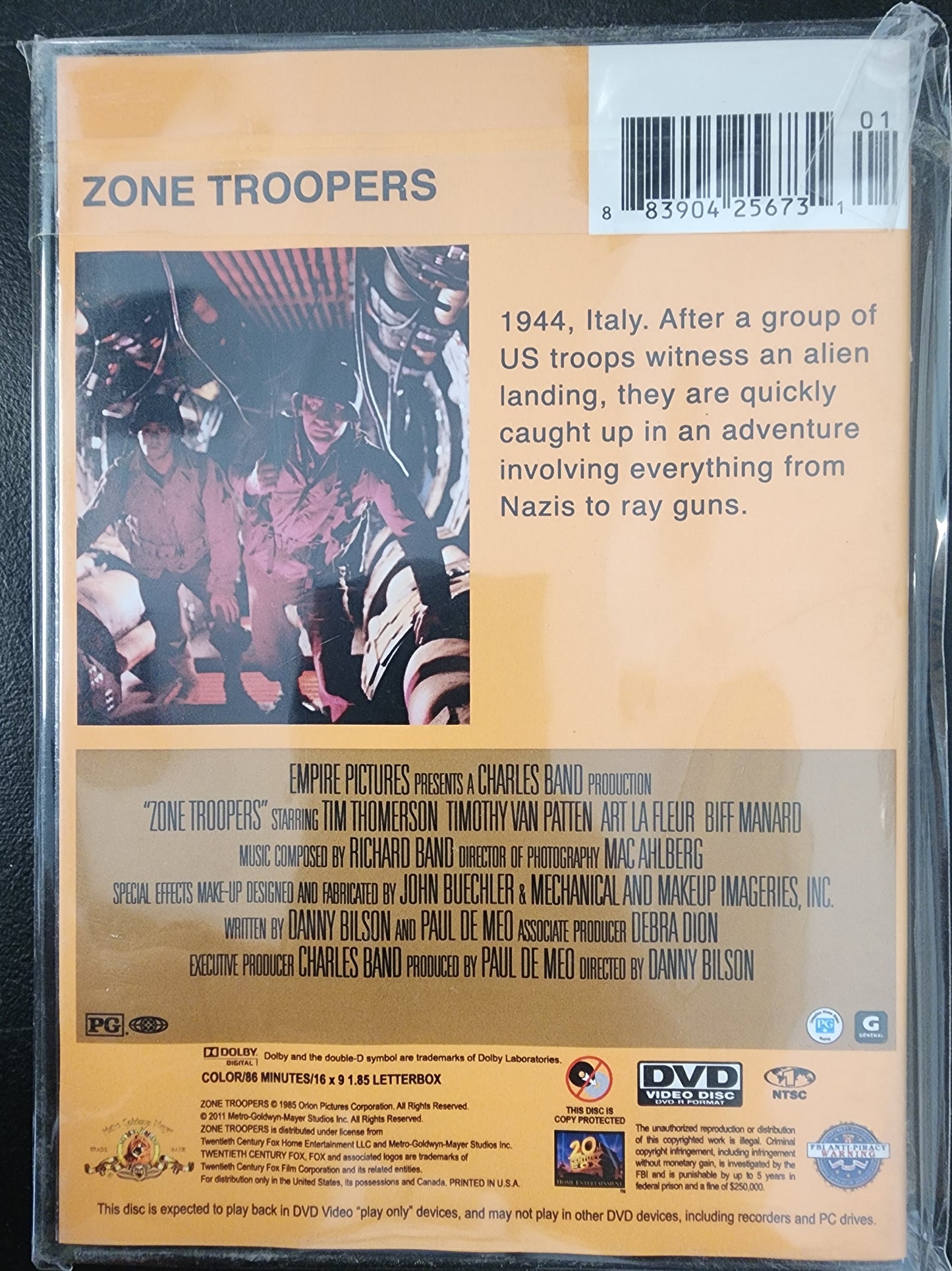 Zone Troopers DVD