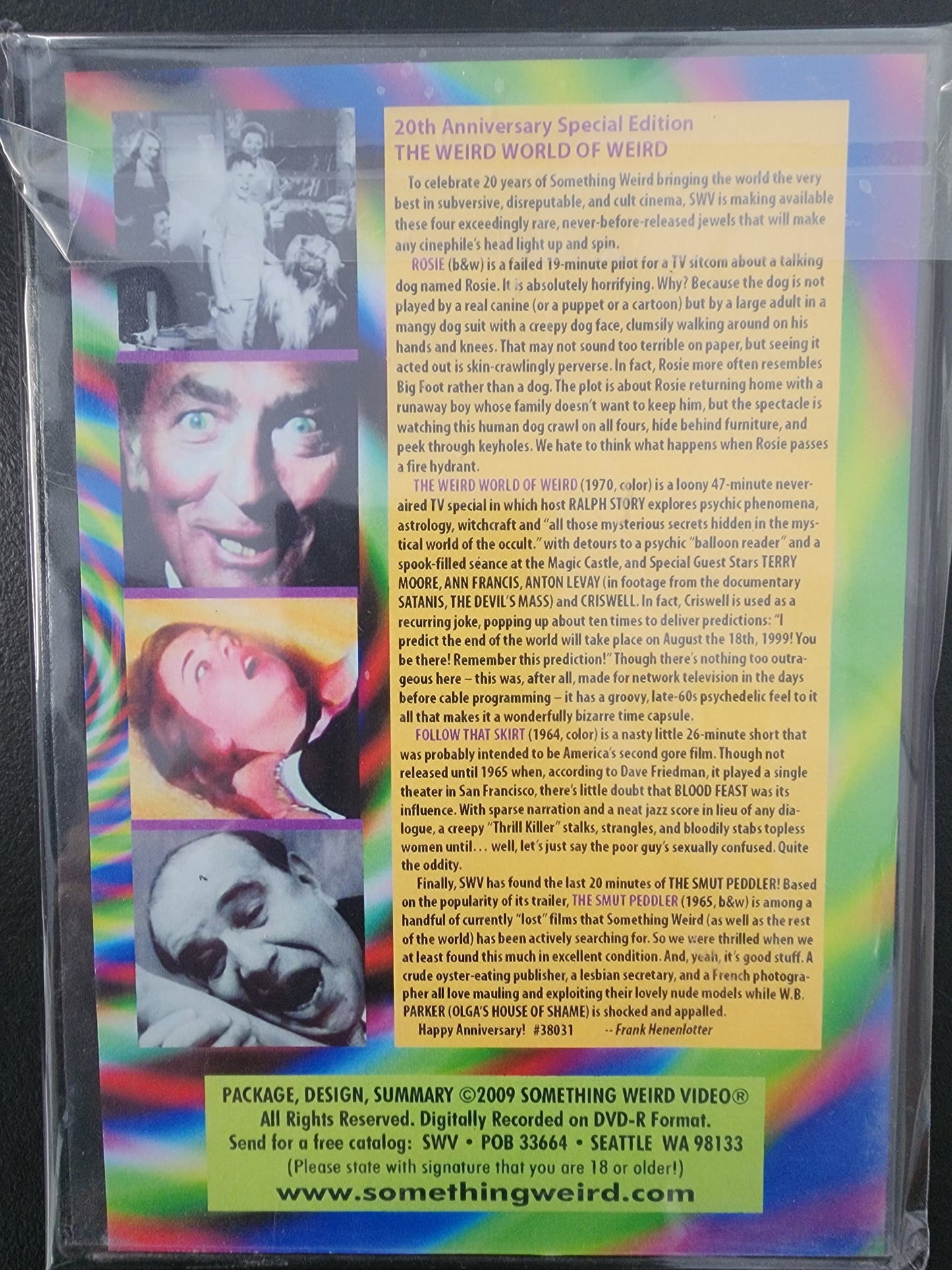 The Weird World of Weird DVD