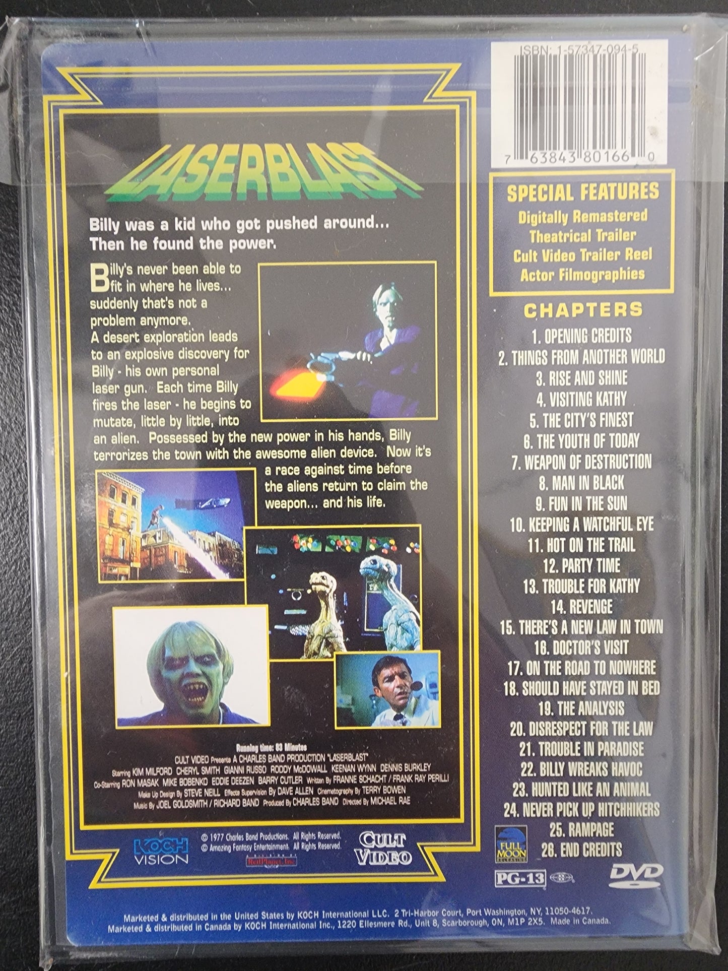 Laserblast DVD